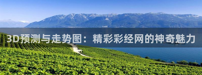 风暴娱乐3：3D预测与走势图：精彩彩经网的神奇魅力